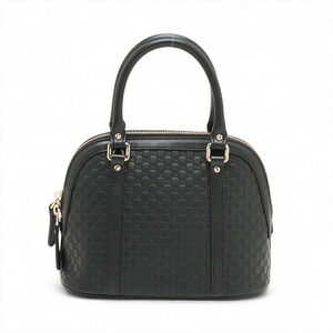 Gucci Handbag Black ssima Leather